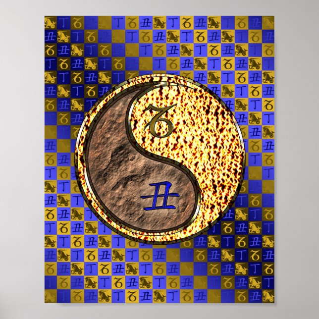 Capricorn & Fire Ox Poster (Framsidan)