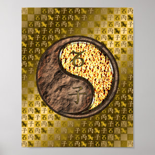 Capricorn & Fire Råtta Poster