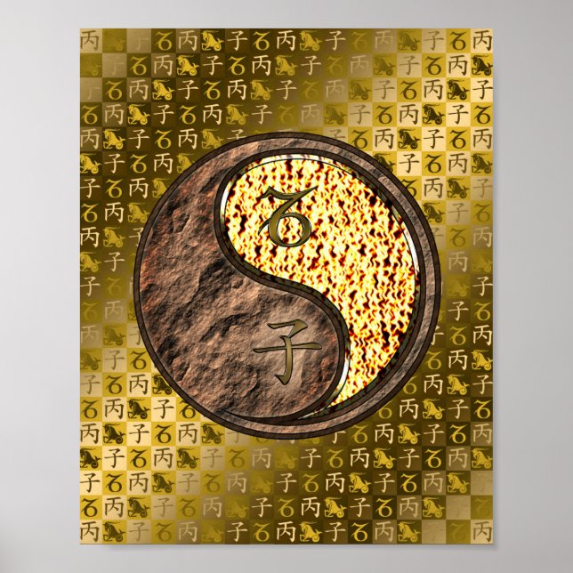 Capricorn & Fire Råtta Poster (Framsidan)