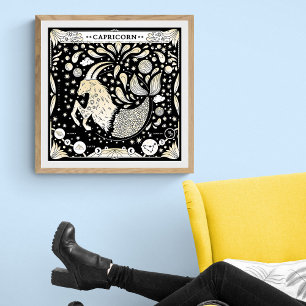 Capricorn: Galactic Achiever Poster