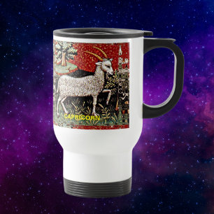 Capricorn - Goat Zodiac-Födelsedagsfesten Resemugg