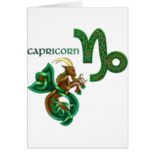 Capricorn Hälsningskort