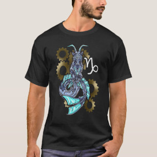 Capricorn Horoscope Inspired Capricorn Symbol Rela T Shirt