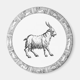 Capricorn i Zodiac Ring Magnet
