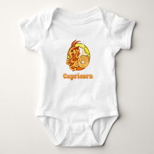 Capricorn-illustration T Shirt (Framsida)