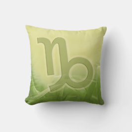 "Capricorn"-jordskylt zodiac dekorativ kudde