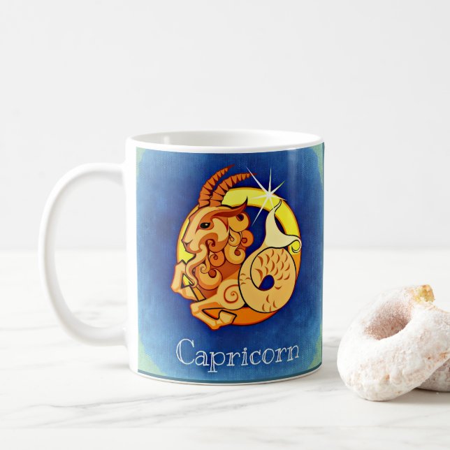 Capricorn Kaffemugg (Med munk)