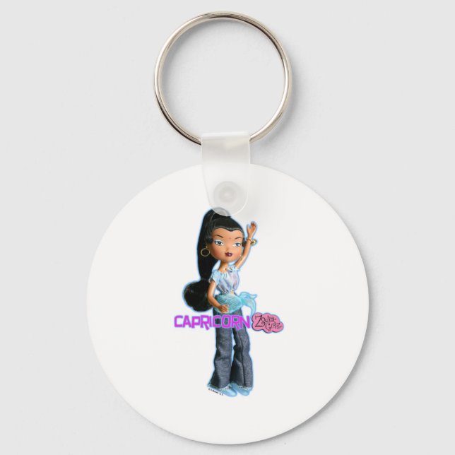 Capricorn Keychain Nyckelring (Framsida)