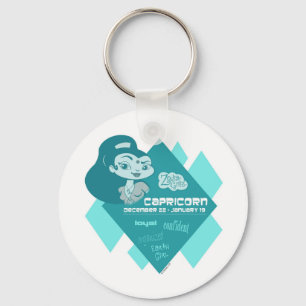 Capricorn Keychain Nyckelring