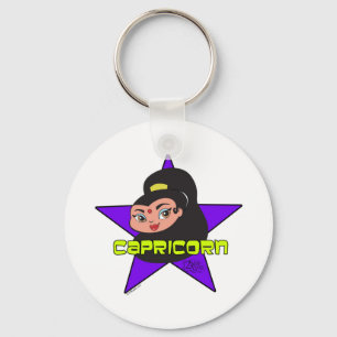 Capricorn Keychain Nyckelring
