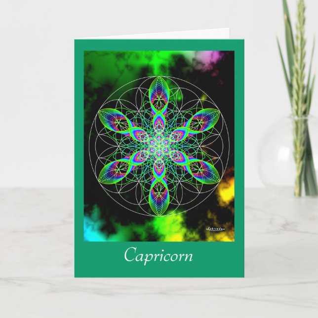 Capricorn Kort (Framsida)