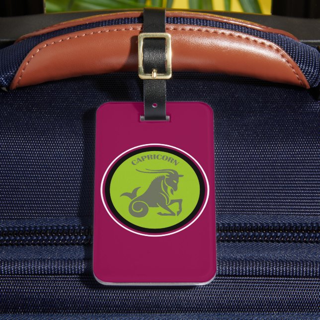 Capricorn Luggage Tag Bagagebricka (Framsida Insitu 2)