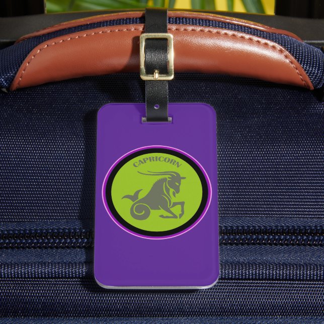 Capricorn Luggage Tag Bagagebricka (Framsida Insitu 2)