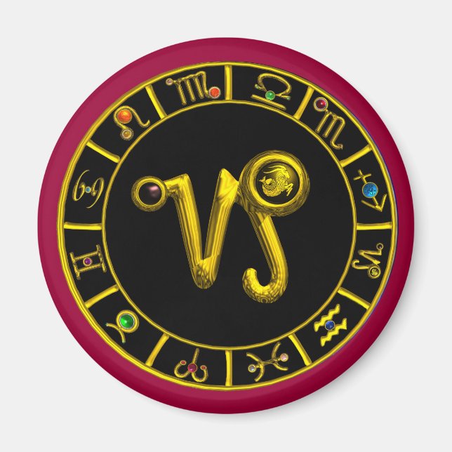 CAPRICORN MAGNET (Framsidan)