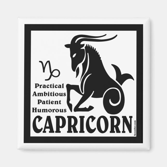 Capricorn Magnet (Framsidan)