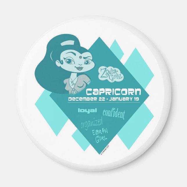 Capricorn Magnet (Framsidan)