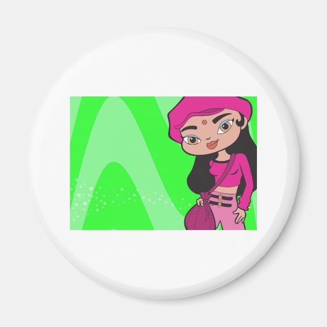 Capricorn Magnet (Framsidan)
