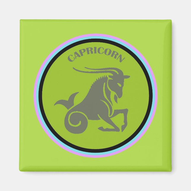 Capricorn Magnet (Framsidan)