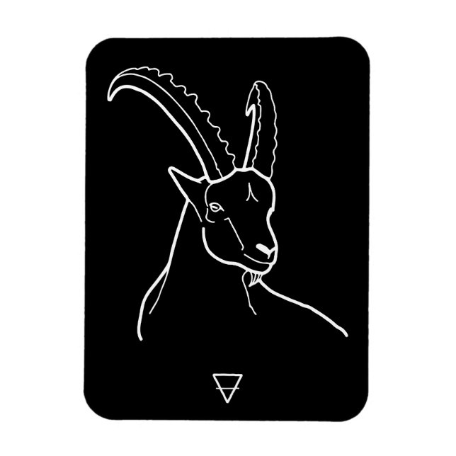 Capricorn Magnet (Vertikal)
