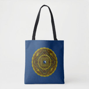 Capricorn Mandala - allt-over-print-säck Tygkasse