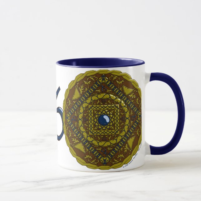 Capricorn Mandala Mugg (Höger)