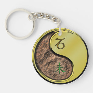 Capricorn & Metall Goat Acrylic Keychain