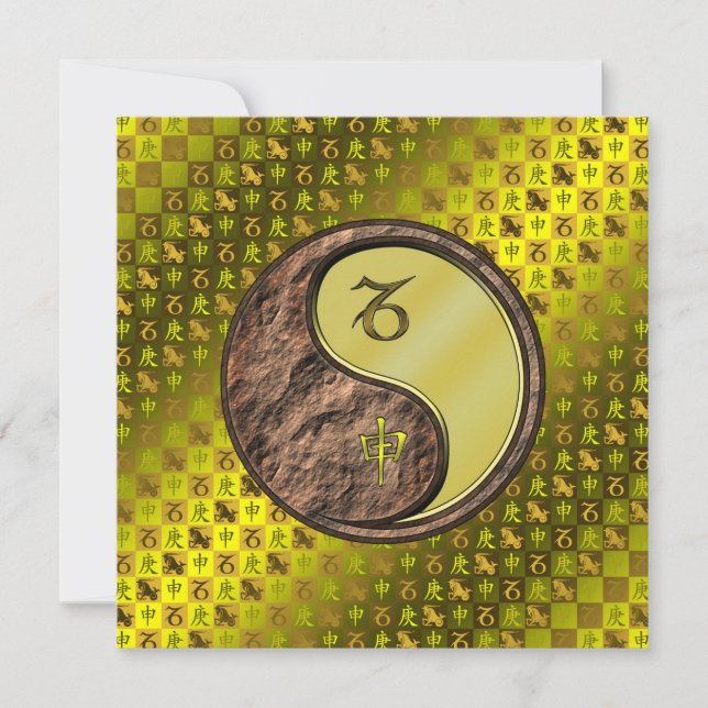 Capricorn & Metall Monkey Kort (Framsida)