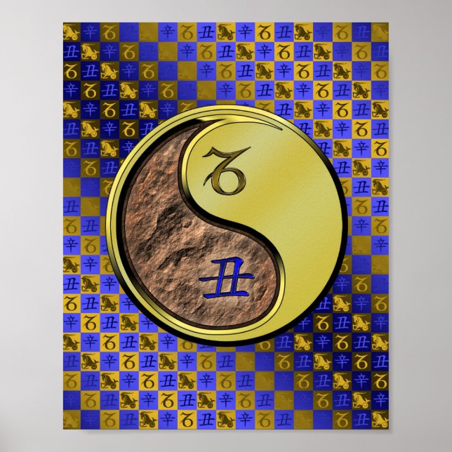 Capricorn & Metall Ox Poster (Framsidan)