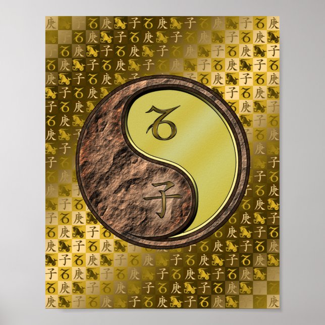 Capricorn & Metall Råtta Poster (Framsidan)