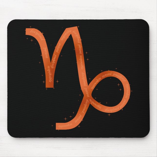 Capricorn Mousepad Musmatta (Framsidan)