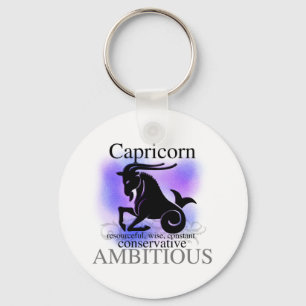 Capricorn om dig nyckelring