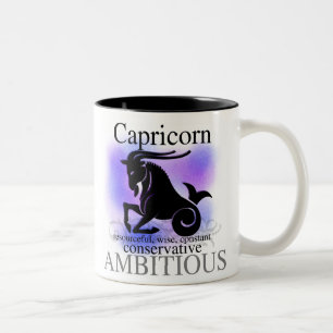 Capricorn om dig Två-Tonad mugg