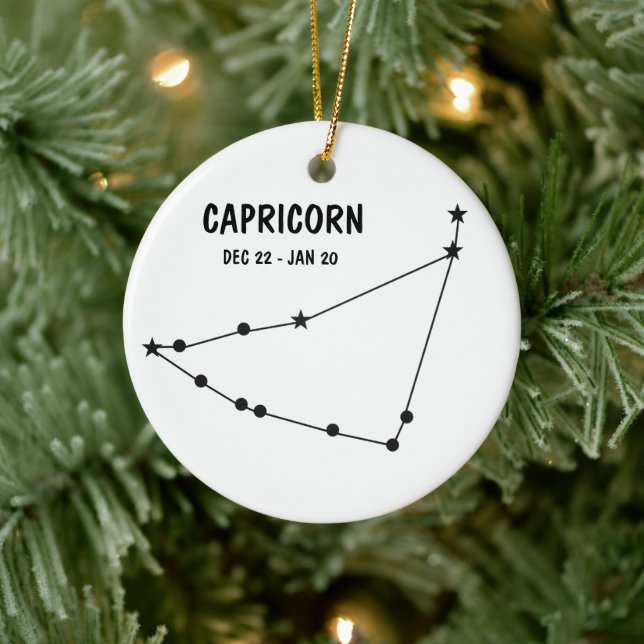 Capricorn Ornament (Träd)