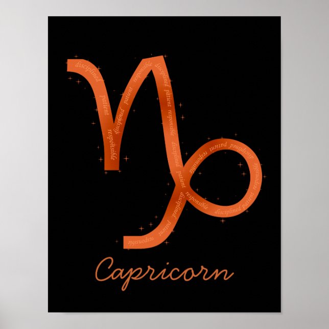Capricorn Poster (Framsidan)