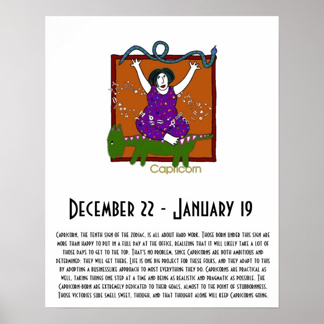 Capricorn Poster (Framsidan)