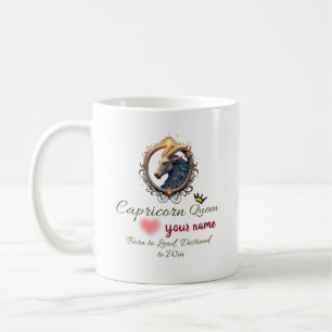 Capricorn Queen Personlig Kaffemugg