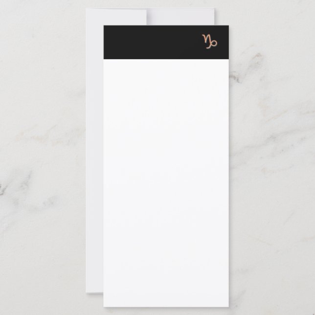 Capricorn Rack Card (Framsida)