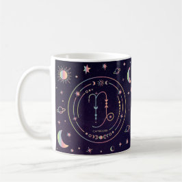 Capricorn roligt nutrition: zodiac-konstellation kaffemugg
