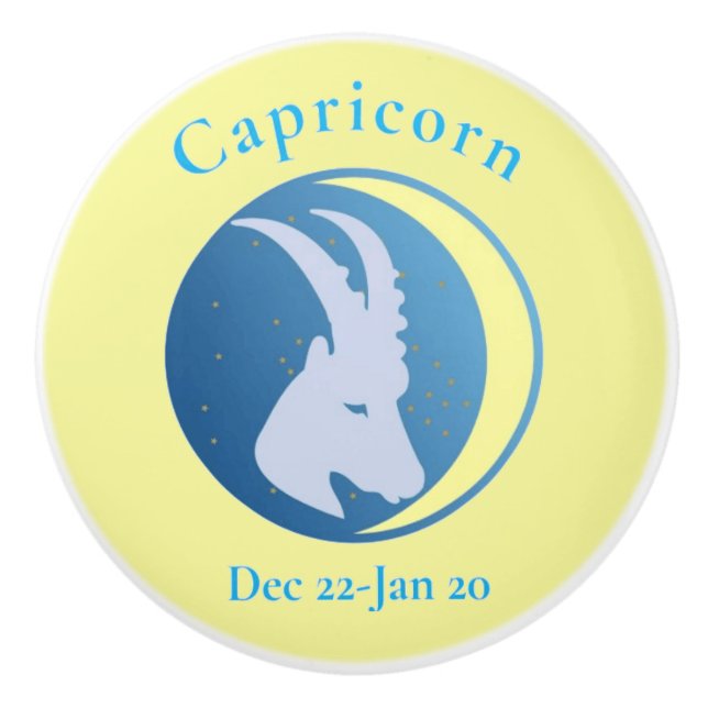 Capricorn Sign Thunder_Cove Knopp (Framsidan)