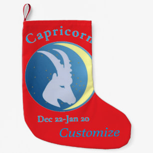 Capricorn Sign Thunder_Cove Liten Julstrumpa