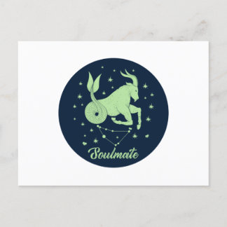 Capricorn Soulmate | Zodiac-tecken | Soulmate Kärl Vykort