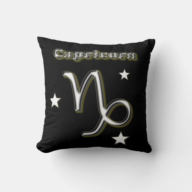 Capricorn-symbol Kudde (Framsida)