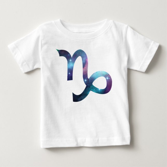 Capricorn Symbol Småbarn Ull Sweatshirt Tröja (Framsida)