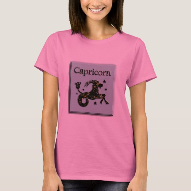 Capricorn T Shirt (Framsida)