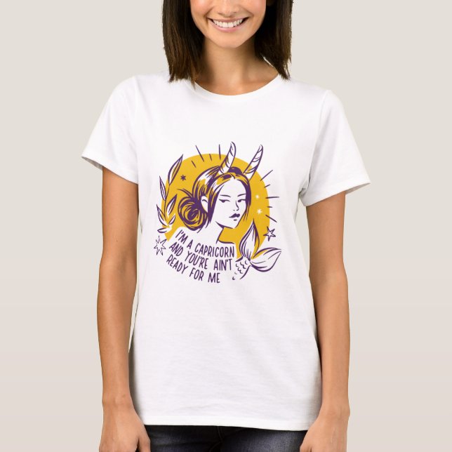 Capricorn T-Shirt (Framsida)