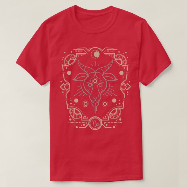 Capricorn T Shirt (Design framsida)