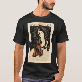 Capricorn - T-Shirt Celestial Zodiac Art