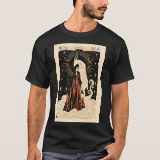 Capricorn - T-Shirt Celestial Zodiac Art
