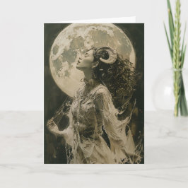 Capricorn Tarot Astrology, Zodiac, födelsedagskort Anteckningskort