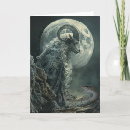 Capricorn Tarot Astrology, Zodiac, Note Card Anteckningskort